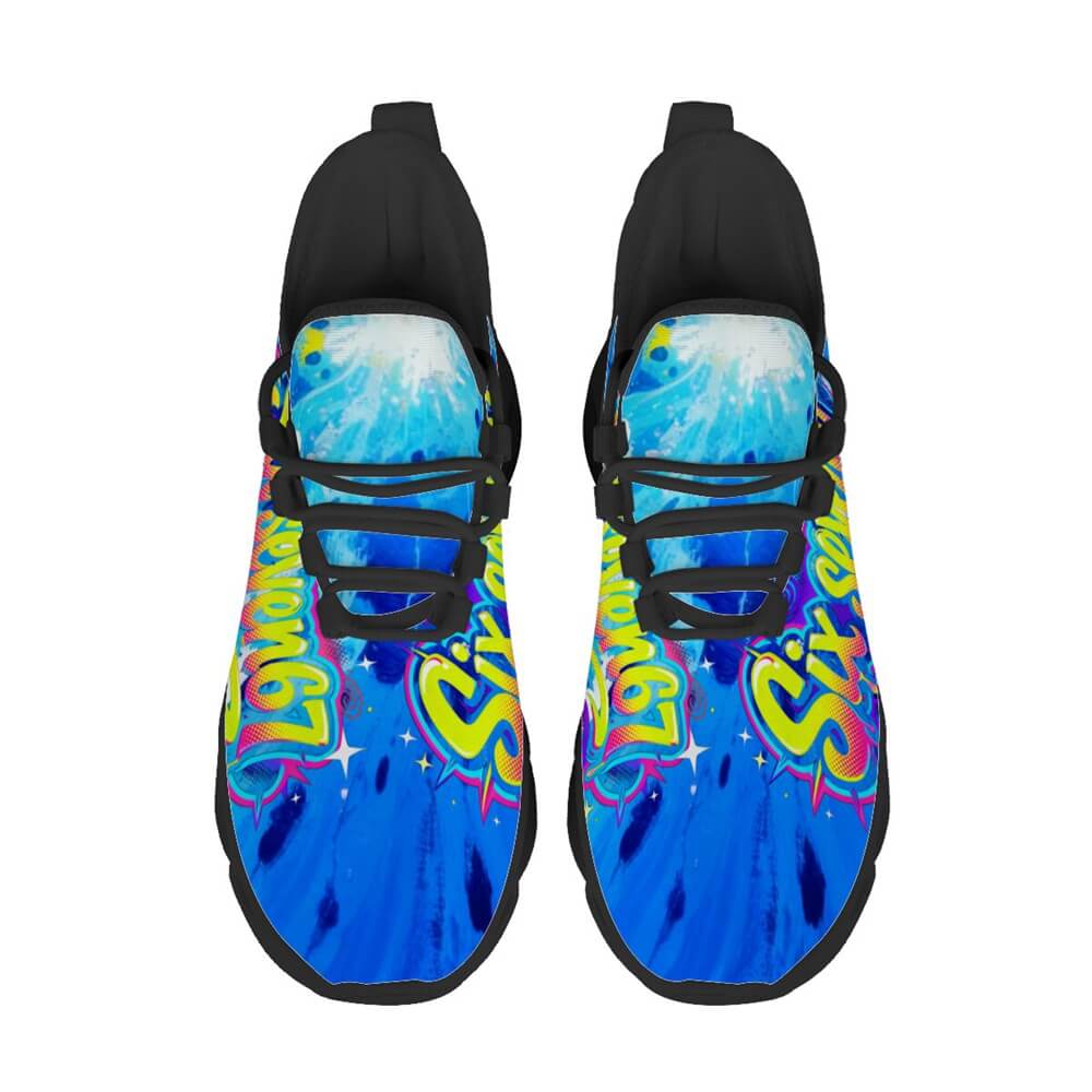Exclusive 67 Graffiti Lettering Custom Sneaks Echoing Raw Street Culture
