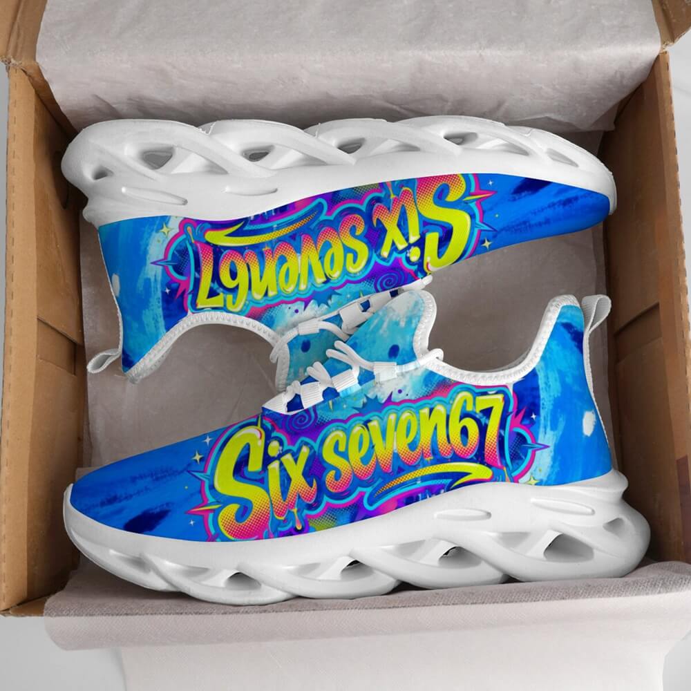 Exclusive 67 Graffiti Lettering Custom Sneaks Echoing Raw Street Culture