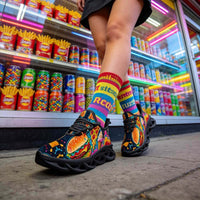 Exclusive Fast Food & Ice Cream Custom Sneaks Embodying Raw Street Culture