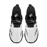 Jesus Christ Praying Custom Sneaks Infused With Spiritual Art