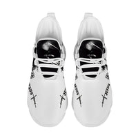 Jesus Christ Praying Custom Sneaks Infused With Spiritual Art
