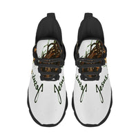 Signature Praying Hands & Faith Custom Sneaks Echoing Raw Street Cred
