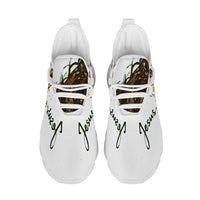 Signature Praying Hands & Faith Custom Sneaks Echoing Raw Street Cred