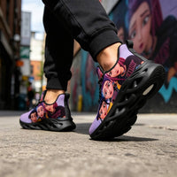 Selfie Mode K Pop Girl Group Custom Sneaks Featuring Pop Art