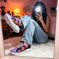 Selfie Mode K Pop Girl Group Custom Sneaks Featuring Pop Art