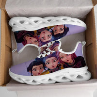 Selfie Mode K Pop Girl Group Custom Sneaks Featuring Pop Art