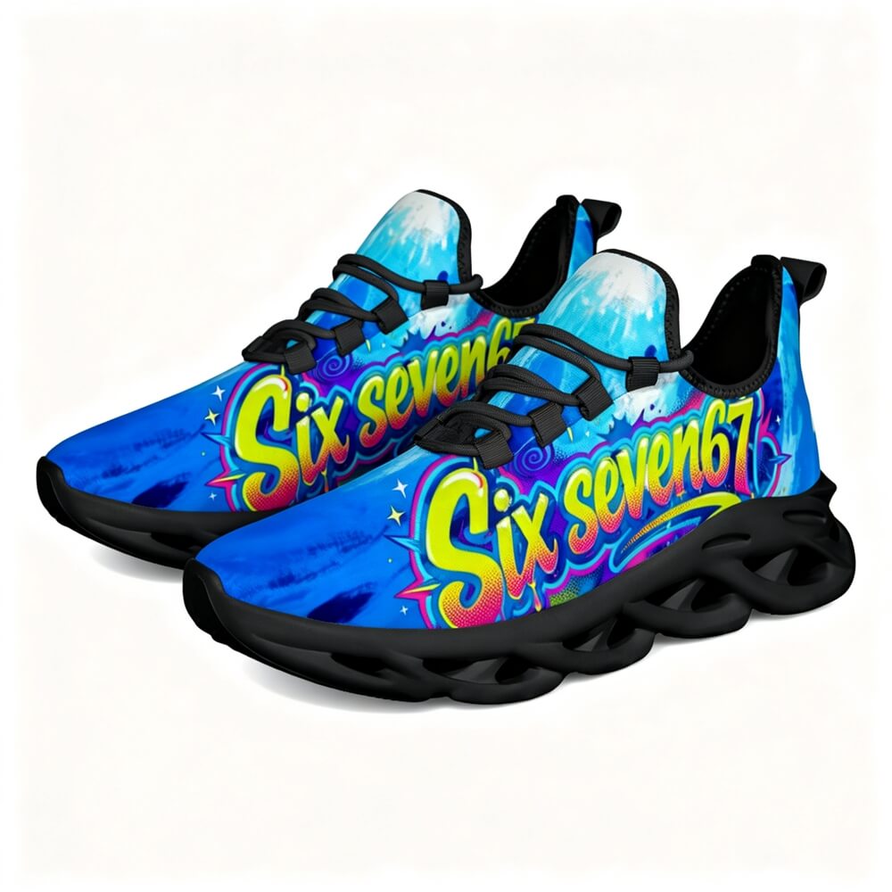Exclusive 67 Graffiti Lettering Custom Sneaks Echoing Raw Street Culture