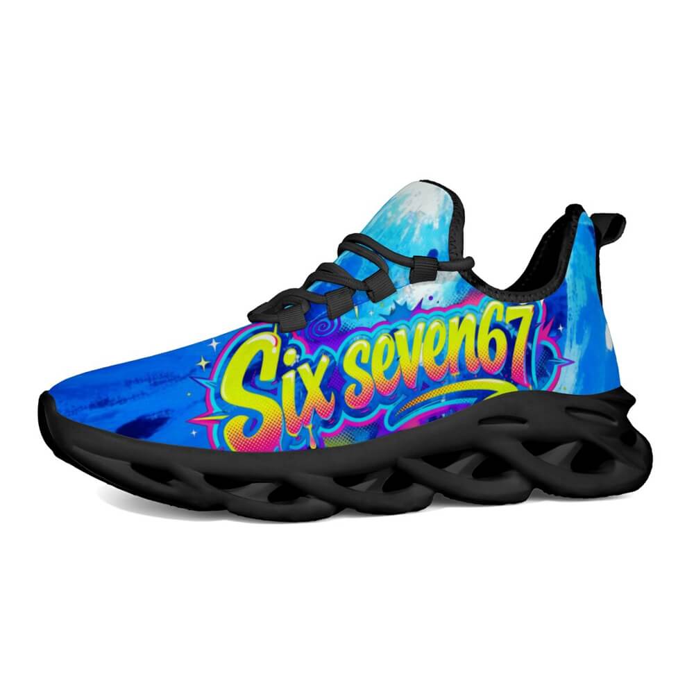 Exclusive 67 Graffiti Lettering Custom Sneaks Echoing Raw Street Culture