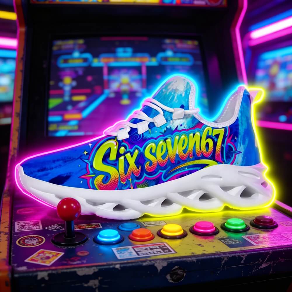 Exclusive 67 Graffiti Lettering Custom Sneaks Echoing Raw Street Culture
