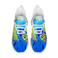 Exclusive 67 Graffiti Lettering Custom Sneaks Echoing Raw Street Culture