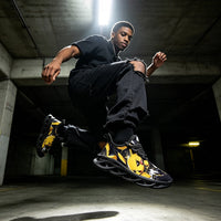 Electric Monster Shockwaves Custom Sneaks Embodying Neo Tokyo Otaku Vibe