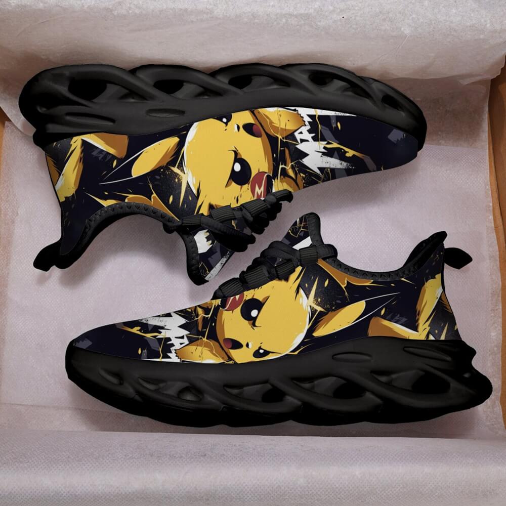 Electric Monster Shockwaves Custom Sneaks Embodying Neo Tokyo Otaku Vibe