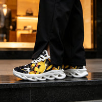 Electric Monster Shockwaves Custom Sneaks Embodying Neo Tokyo Otaku Vibe