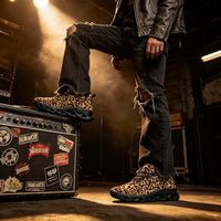 Exclusive Wild Leopard Custom Sneaks Inspired By Urban Culture