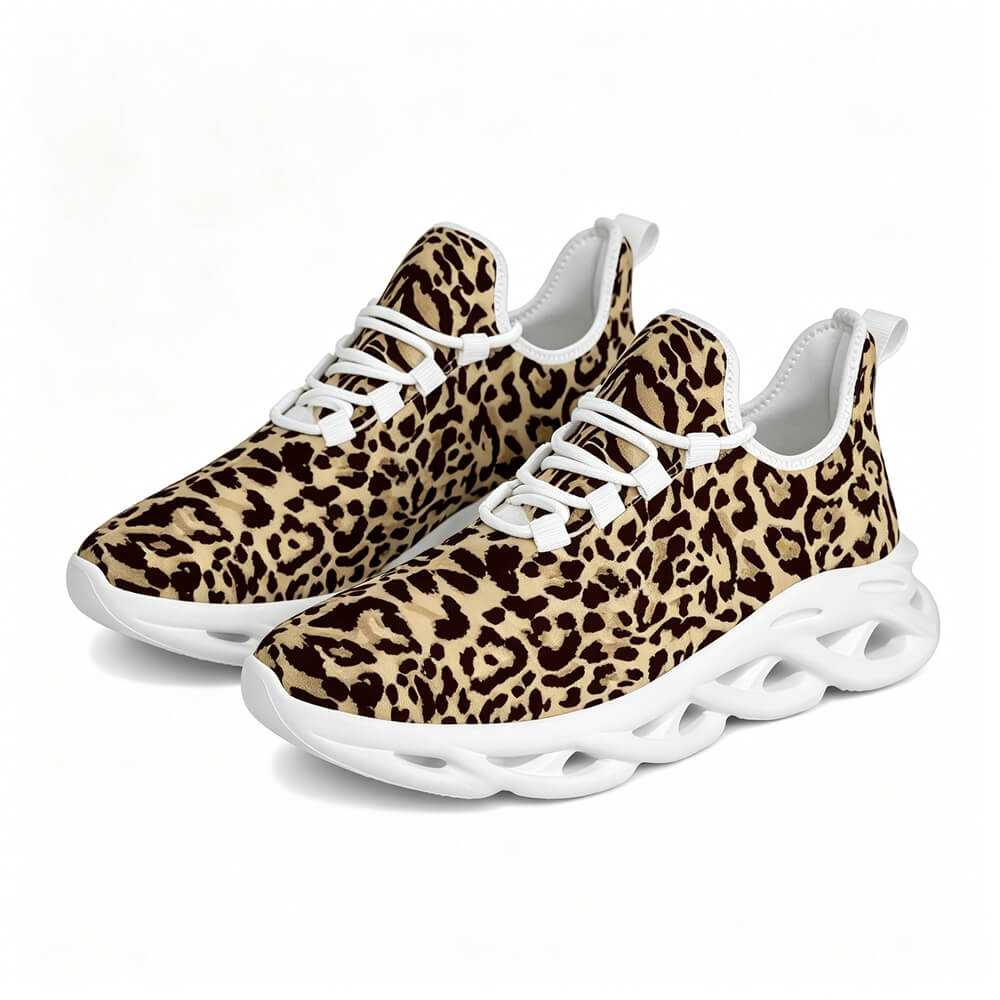 Exclusive Wild Leopard Custom Sneaks Inspired By Urban Culture